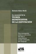 Lo esencial de la teora significativa de la imputacin