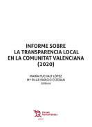 Informe sobre la transparencia local en la Comunitat Valenciana (2020)