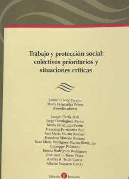 Trabajo y protecci�n social