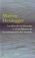 La idea de la filosofa y el problema de la concepcin del mundo