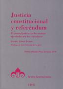 Justicia constitucional y referndum