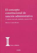 El concepto constitucional de sancin administrativa