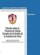 Estudios sobre el proyecto de cdigo europeo de contratos de la Academia de Pava