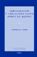 Participacin y causalidad segn Toms de Aquino