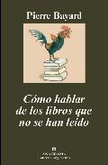 Cmo hablar de los libros que no se han ledo