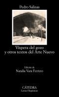Vspera del gozo y otros textos del Arte Nuevo