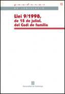Llei 9/1998, de 15 de juliol, del codi de famlia