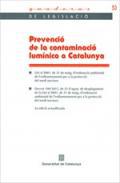Prevenció de la contaminació lumínica a Catalunya