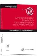 El principio de libre desarrollo de la personalidad en el mbito privado