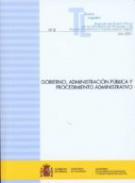 Gobierno, administracin pblica y procedimiento administrativo