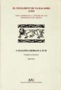 El testament de Na Baladre (1325)