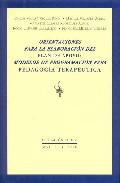 Orientaciones para la elaboracin del plan de apoyo