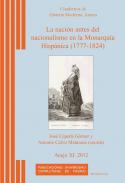 La nacin antes del nacionalismo en la monarqua hispnica (1777-1824)