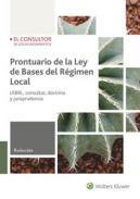 Prontuario de la Ley de Bases del Rgimen Local