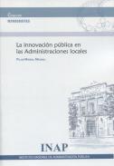 Innovacin pblica en las Administraciones Locales