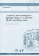 Desarrollo de un catlogo de competencias para el personal directivo pblico espaol