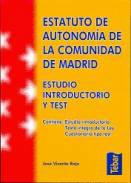 Estatuto de autonoma de la Comunidad de Madrid