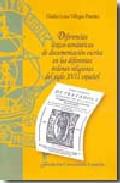 Diferencias lxico-semnticas de documentacin escrita en las diferentes rdenes religiosas del siglo XVII espaol