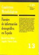 Fuentes de informacin demogrfica en Espaa