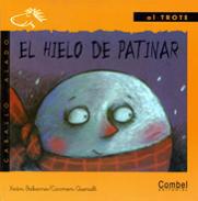 El hielo de patinar