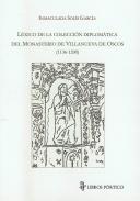 Lxico de la coleccin diplomtica del monasterio de Villanueva de Oscos (1136-1200)