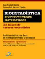 Bioestadstica sin dificultades matemticas