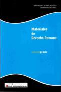 Materiales de derecho romano