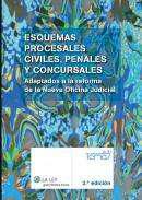 Esquemas procesales civiles, penales y concursales