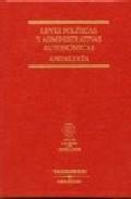 Leyes polticas y administrativas autonmicas Andaluca