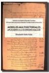 Modelos multisectoriales aplicados a la economa balear