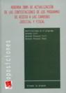 Addenda 2005 de actualizacin de las contestaciones de los programas de acceso a las carreras judicial y fiscal