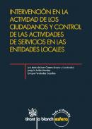 Intervencin en la actividad de los ciudadanos y control de las actividades de servicios en las entidades locales