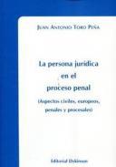 La persona jurdica en el proceso penal