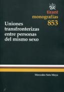 Uniones transfronterizas entre personas del mismo sexo