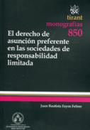 El Derecho de asuncin preferente en las sociedades de responsabilidad limitada