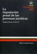 La imputacin penal de las personas jurdicas