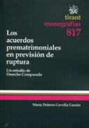 Los acuerdos prematrimoniales en previsin de ruptura