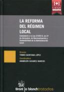 La reforma del rgimen local