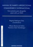 Manual de mbito jurisdiccional comunitario e internacional