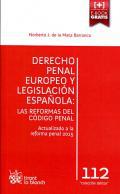 Derecho penal europeo y legislacin espaola