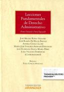 Lecciones fundamentales de derecho administrativo
