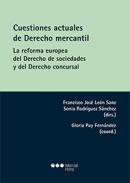 Cuestiones actuales de derecho mercantil