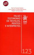 Falso testimonio de testigos, pritos e intrpretes