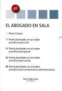 El abogado en sala