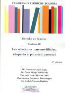 Las relaciones paterno-filiales, adopcin y potestad parental