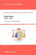 Magisterio 

2000-2007, 2