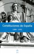 Constituciones de Espaa (1808-1978)