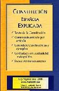Constitucin espaola explicada