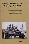 Ordre pblic i violncia a Catalunya (1936-1937)