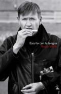 Escrito con la lengua 